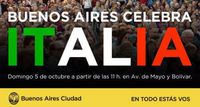 Buenos Aires celebra Italia