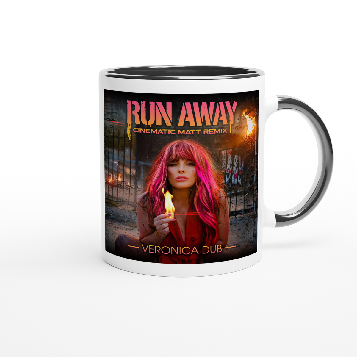 Run Away (Cinematic Matt Remix) - Ceramic Mug