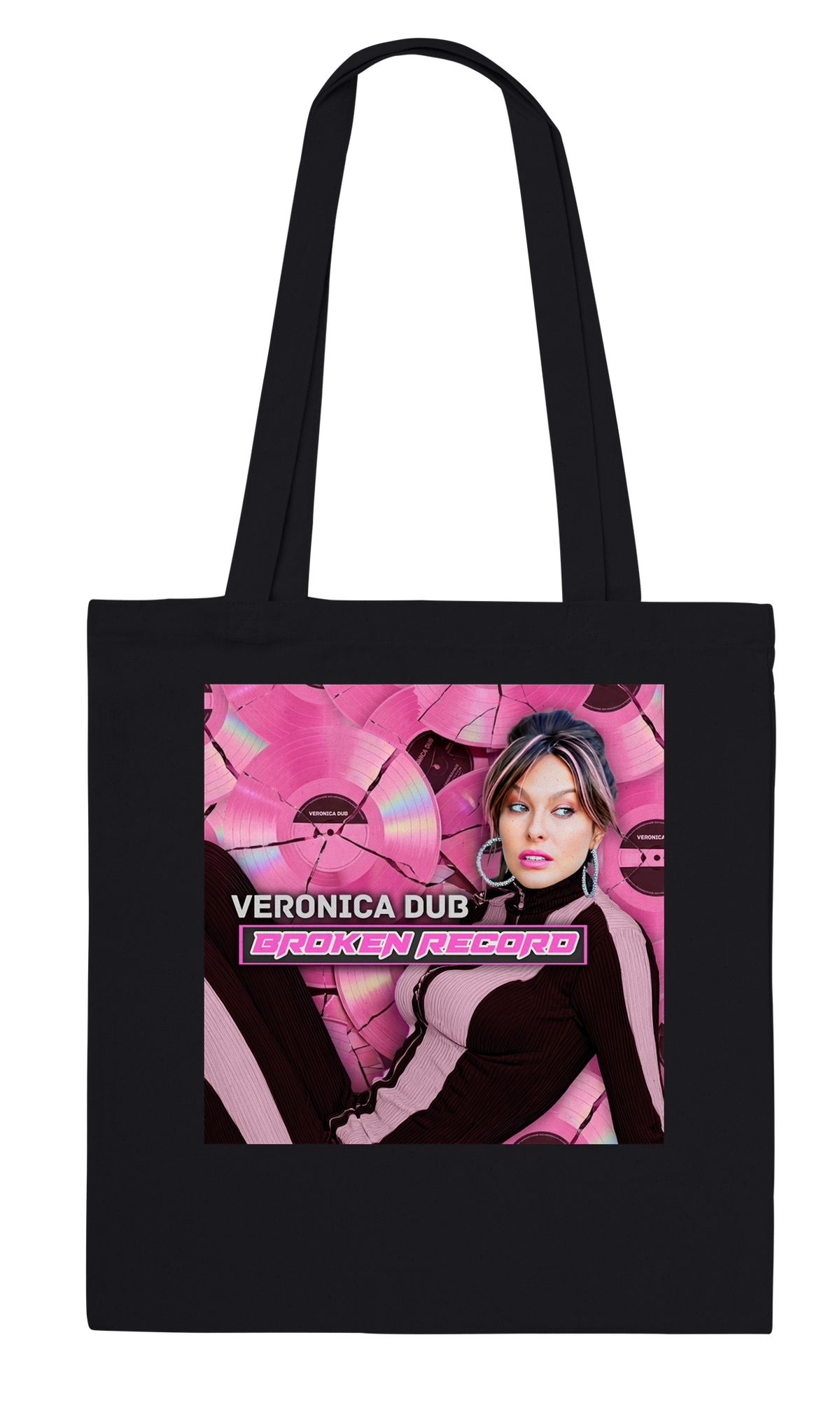 Broken Record - Tote bag