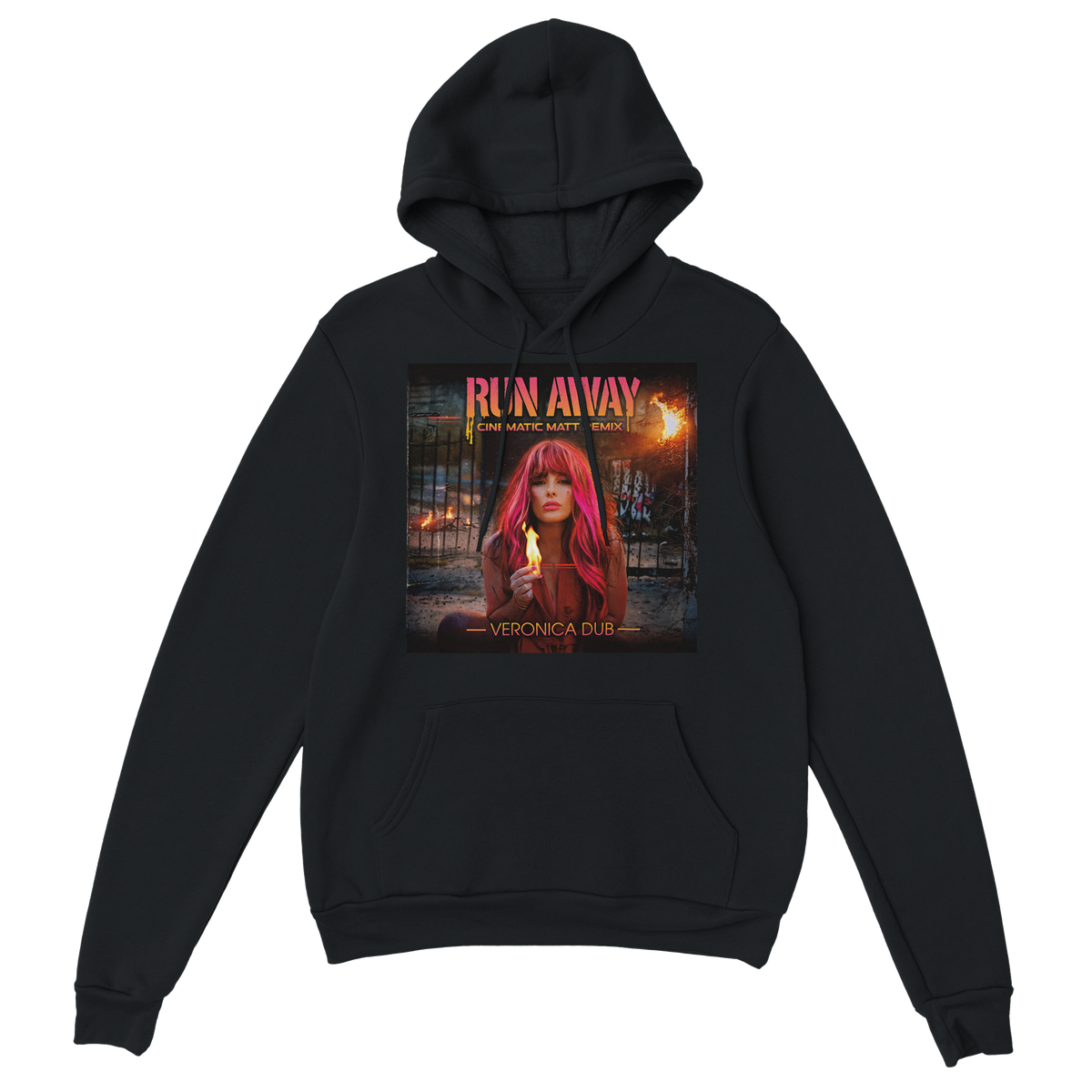 Run Away (Cinematic Matt Remix) - Classic Unisex Pullover Hoodie
