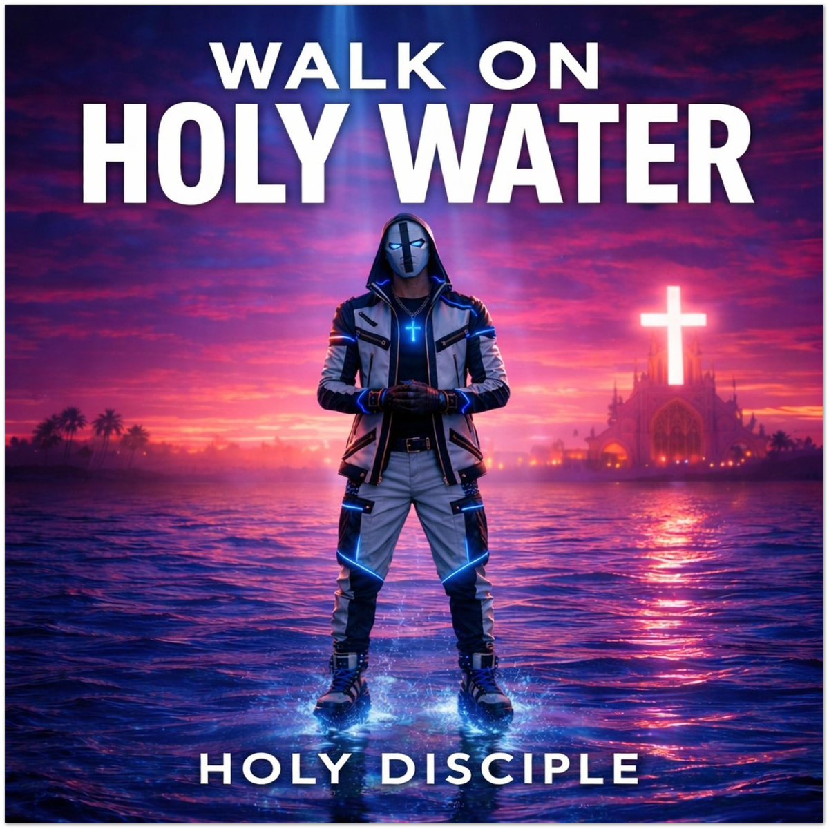 Walk On Holy Water - Fine Art Poster