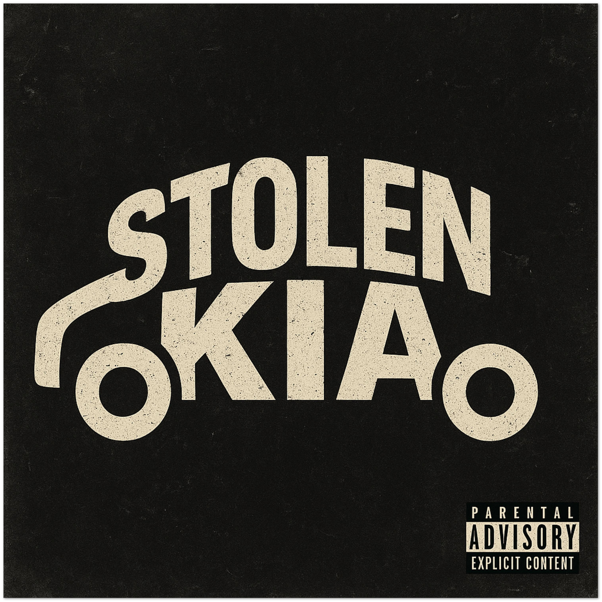 Stolen Kia - Fine Art Poster