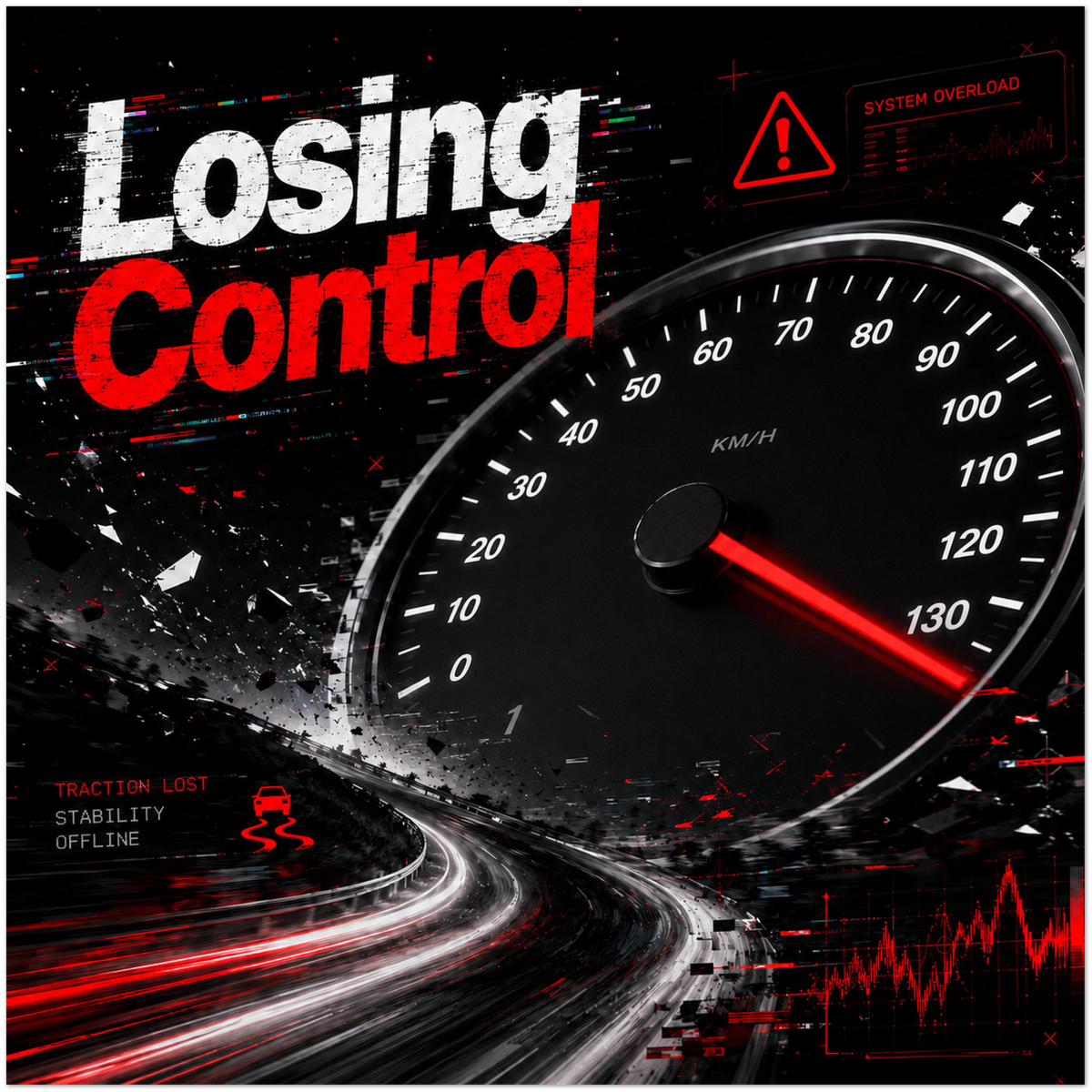 Losing Control - Fine Art Poster
