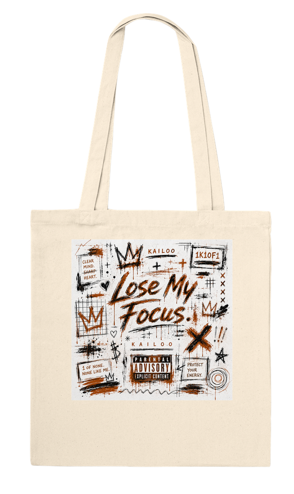 Alternative "Lose My Focus." Tote Bags.
