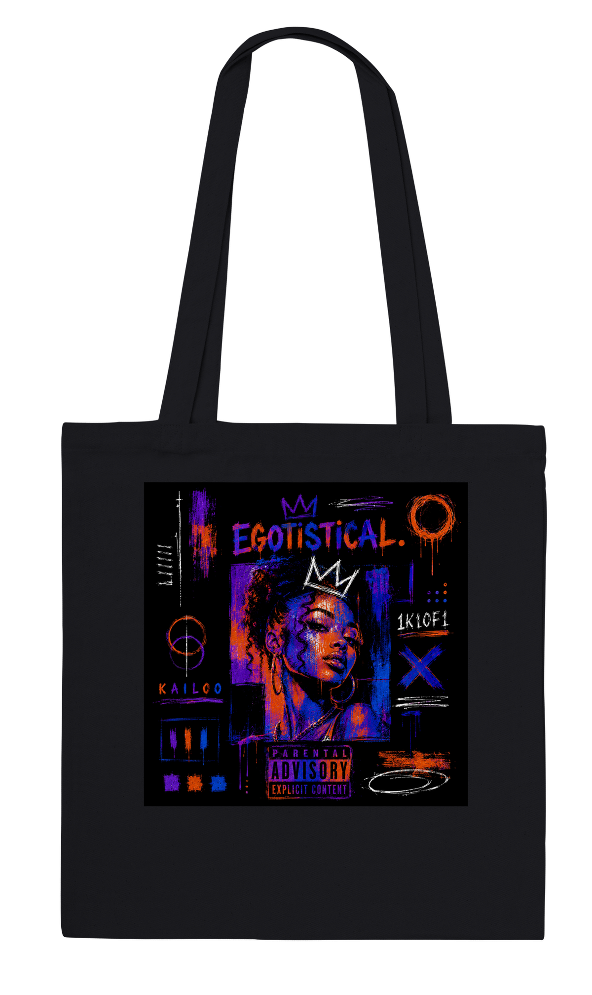 "Egotistical." Tote Bags.
