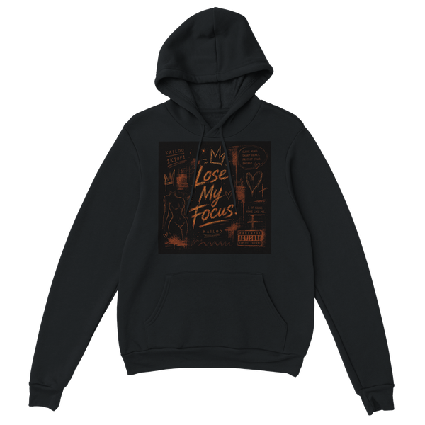 "Lose My Focus." Hoodies.