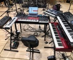 Keyboards  Stage Setup
