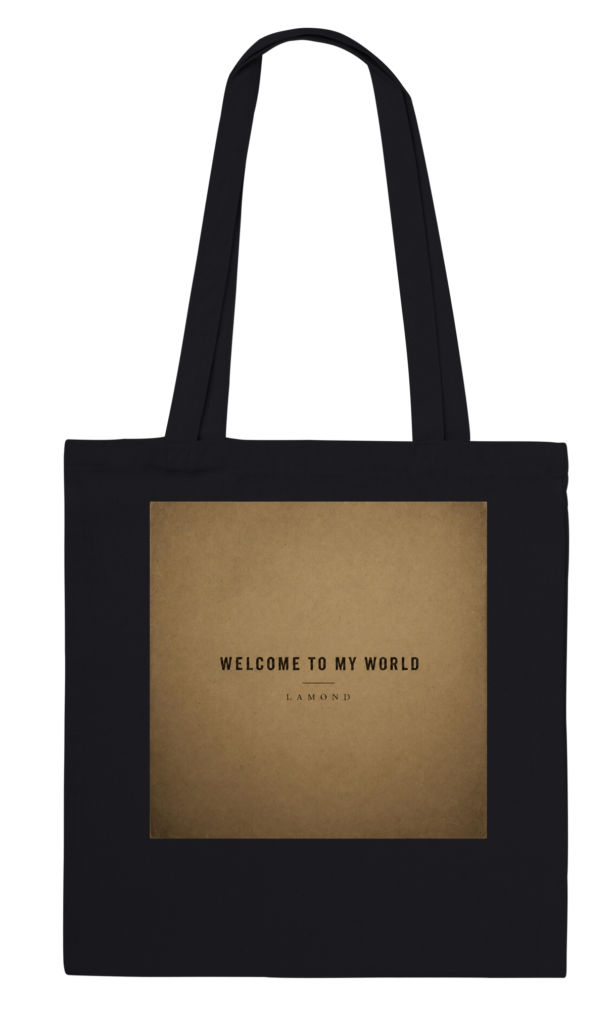 Welcome to My World &mdash; Original Single Cover Tote Bag