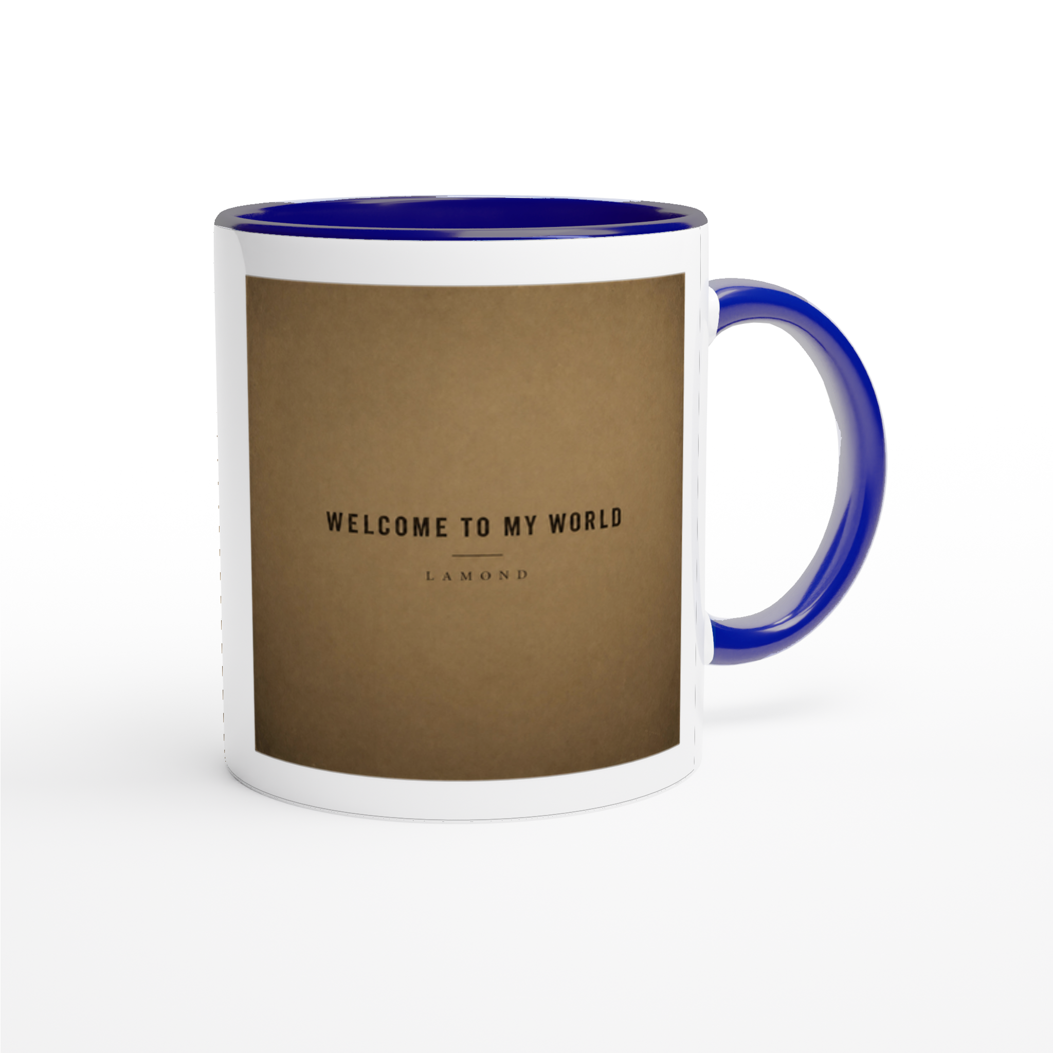 Welcome to My World &mdash; Original Single Cover Mug