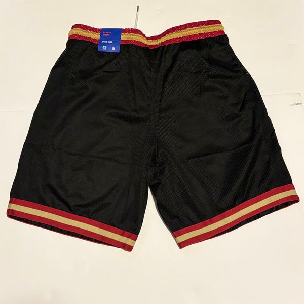 San Francisco 49ers Black Mesh Shorts Drawstring Men’s Size M