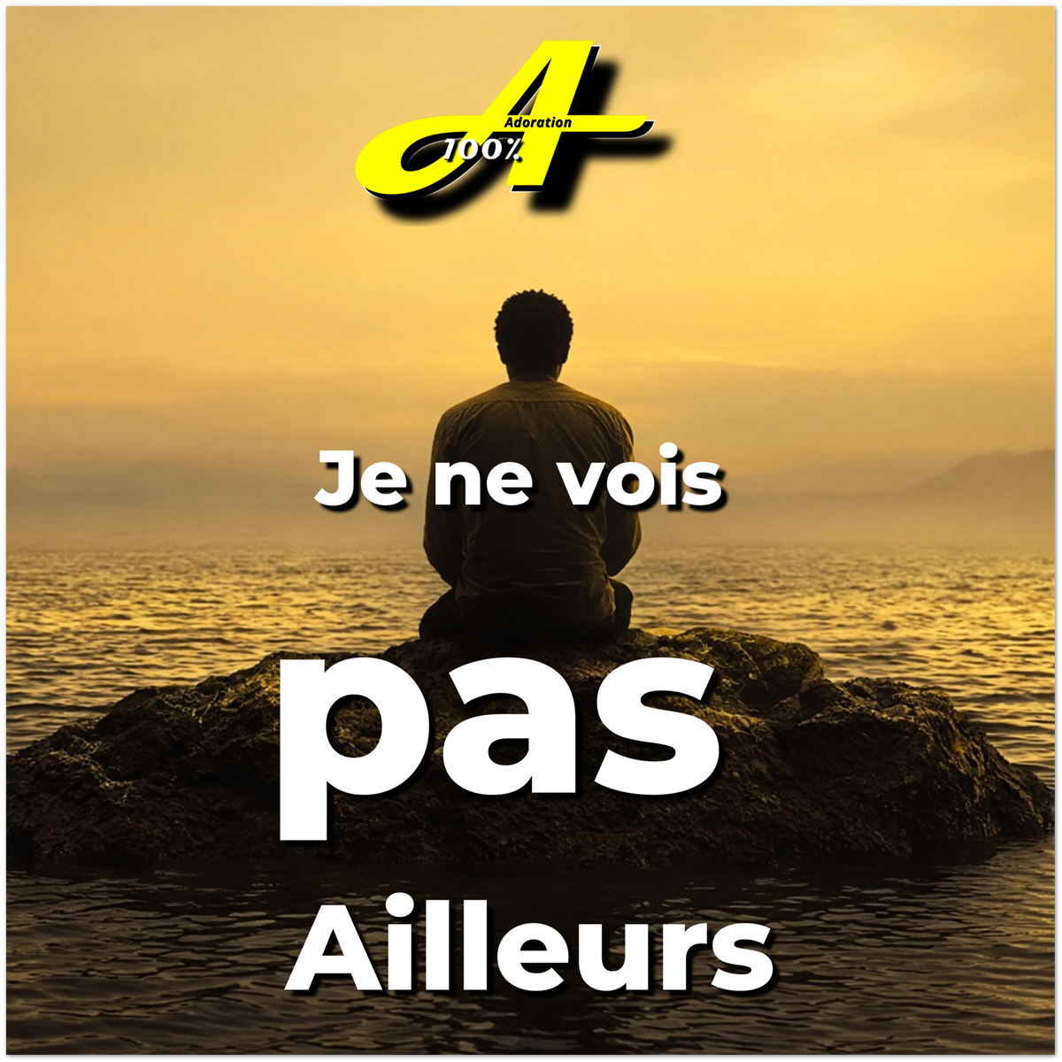 Je ne vois pas ailleurs - Fine Art Poster