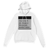 I try to teach you the game you just wouldn't listen - Classic Unisex Pullover Hoodie