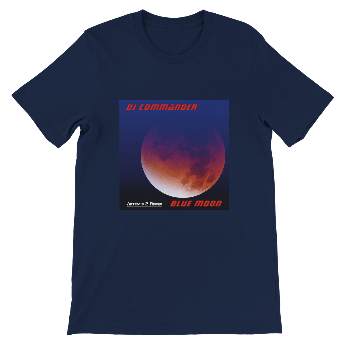 Blue Moon (Artemis II Remix) - Unisex T-Shirt