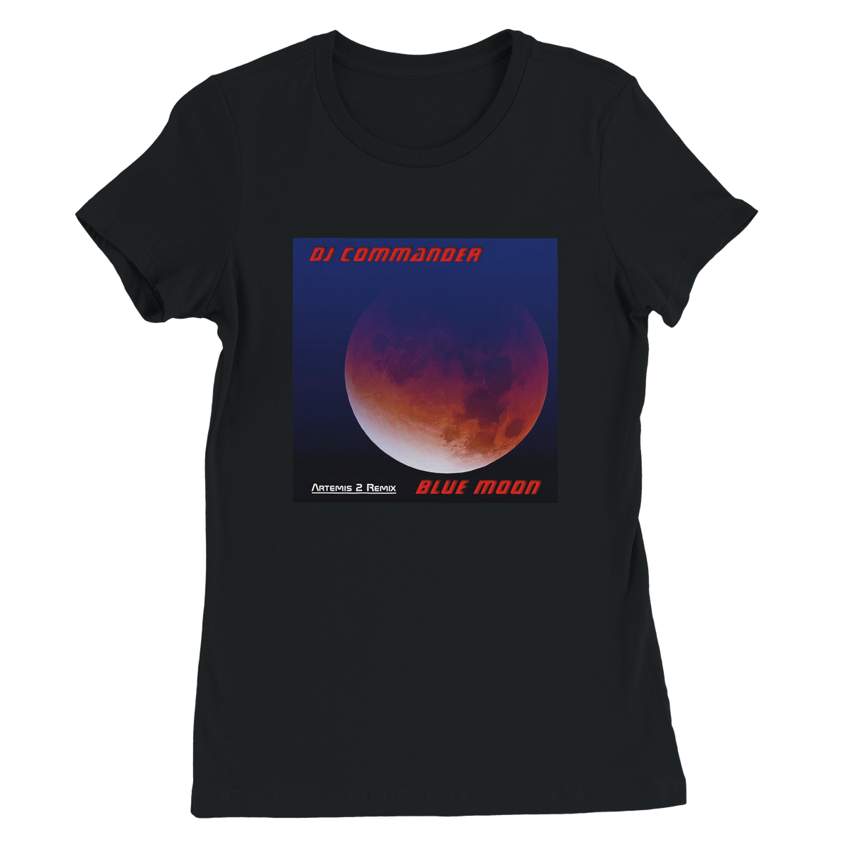 Blue Moon (Artemis II Remix) - Women’s Cut T-Shirt