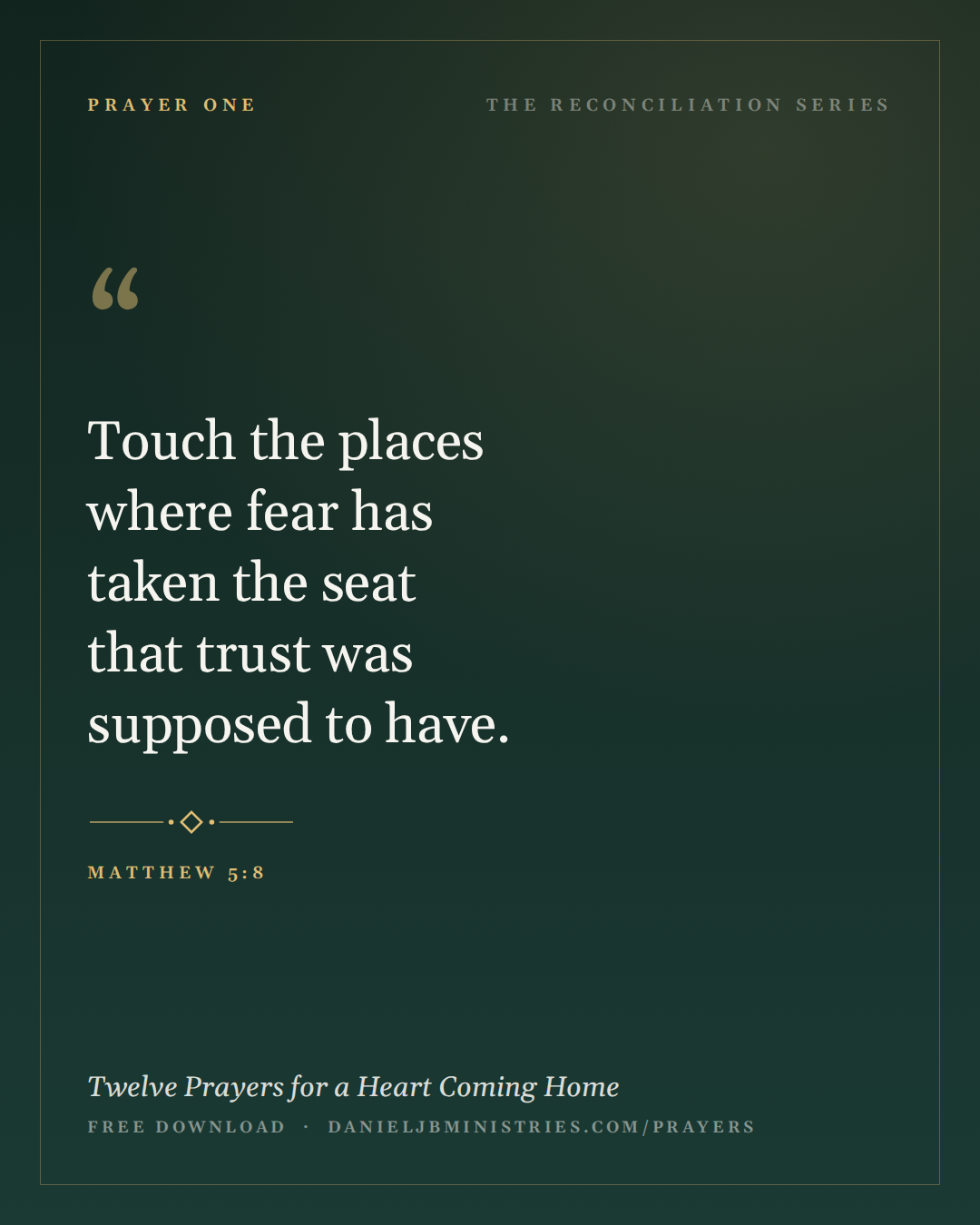 Twelve Prayers for a Heart Coming Home