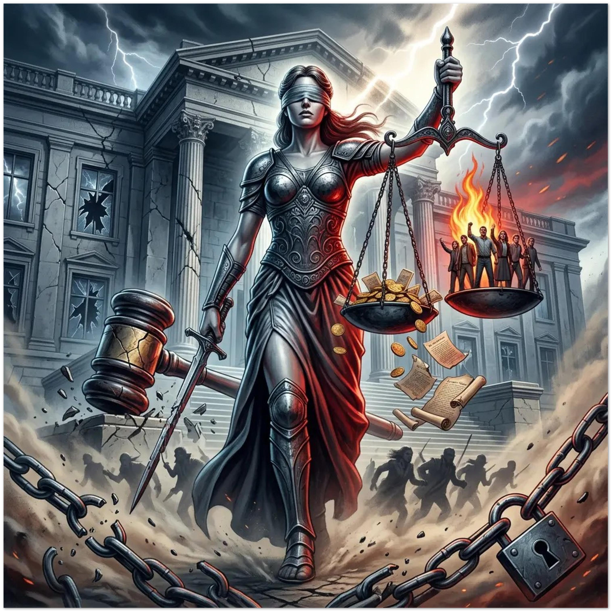 Justice For All - Fine Art Poster