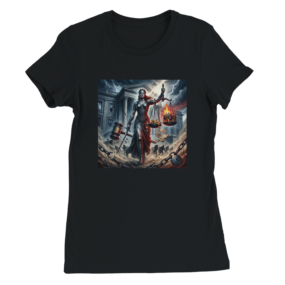 Justice For All - Women’s Cut T-Shirt