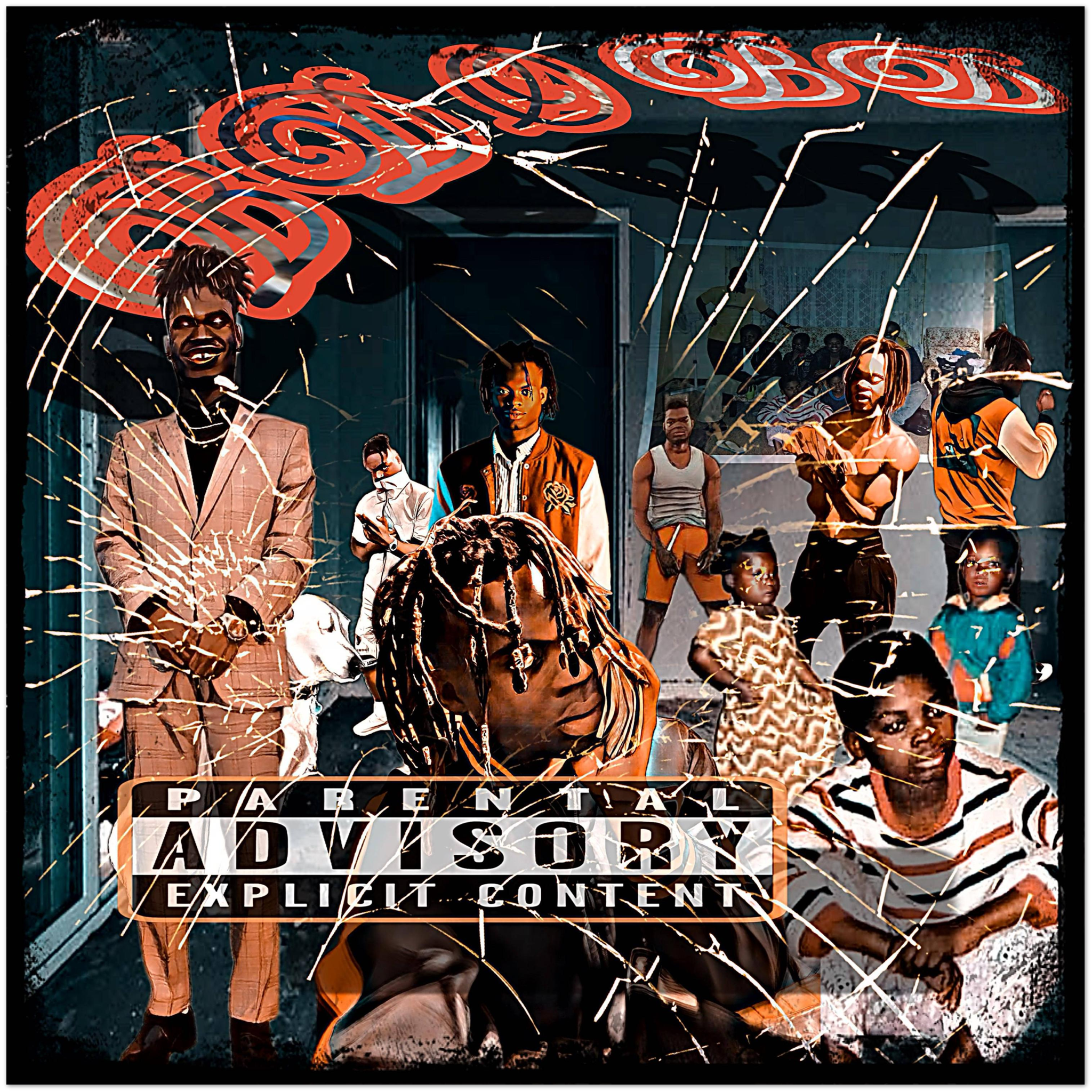 Badmon on Badmon (feat. Eloure) - Fine Art Poster