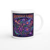 Psychedelic Flowers - Ceramic Mug