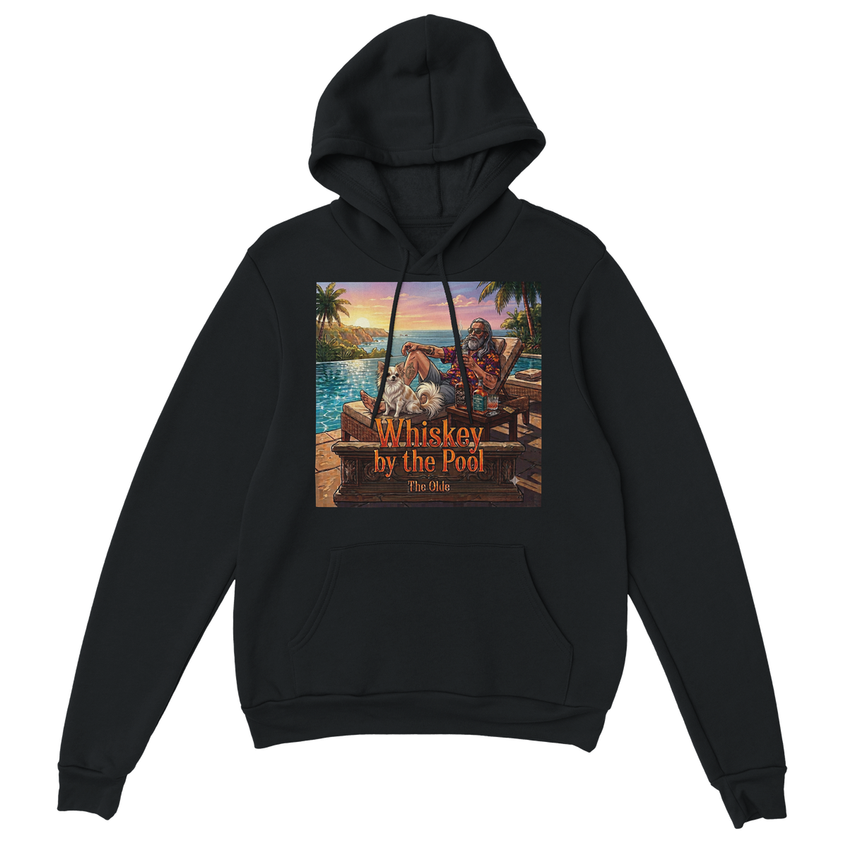 Whiskey By The Pool - Classic Unisex Pullover Hoodie