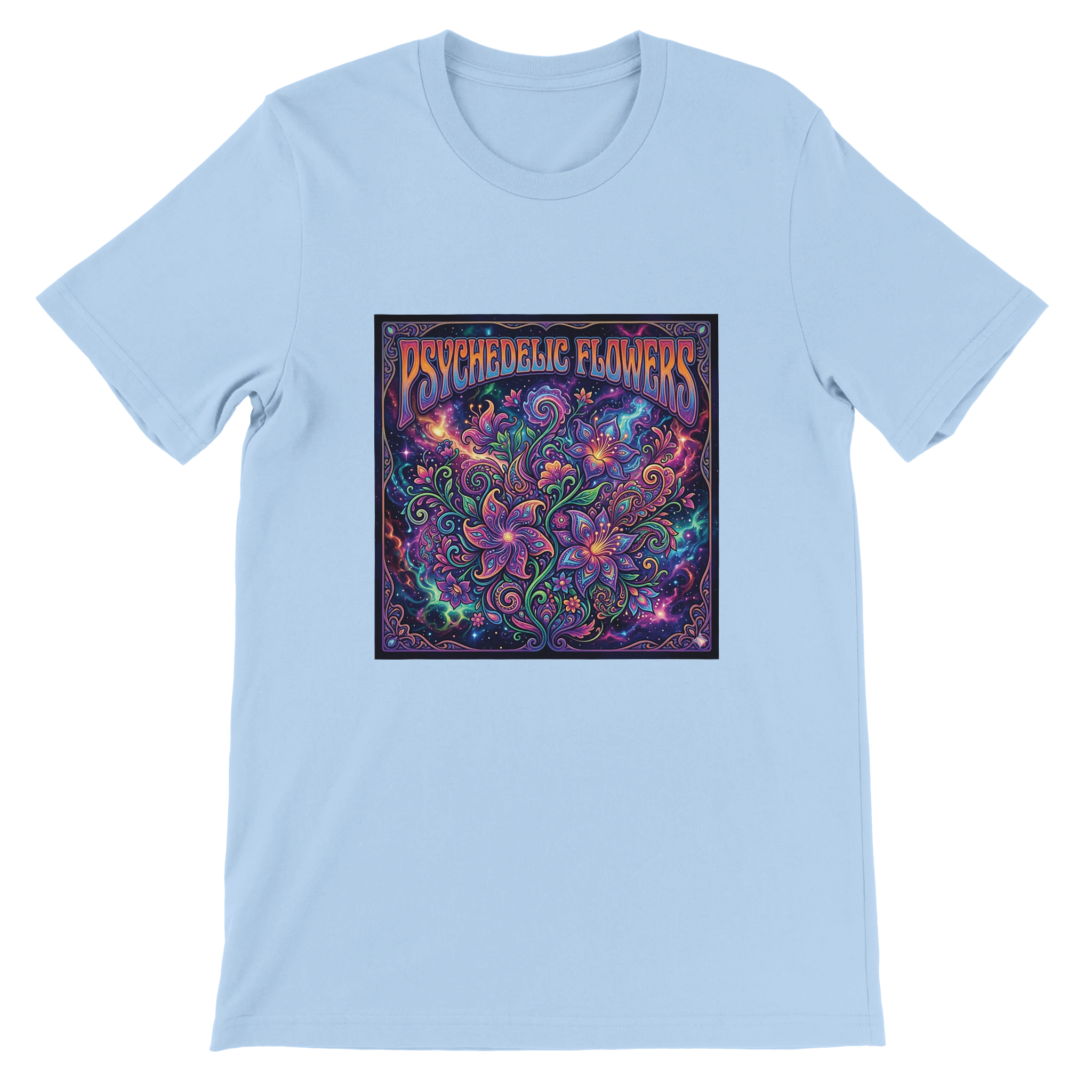 Psychedelic Flowers - Unisex T-Shirt