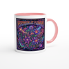 Psychedelic Flowers - Ceramic Mug