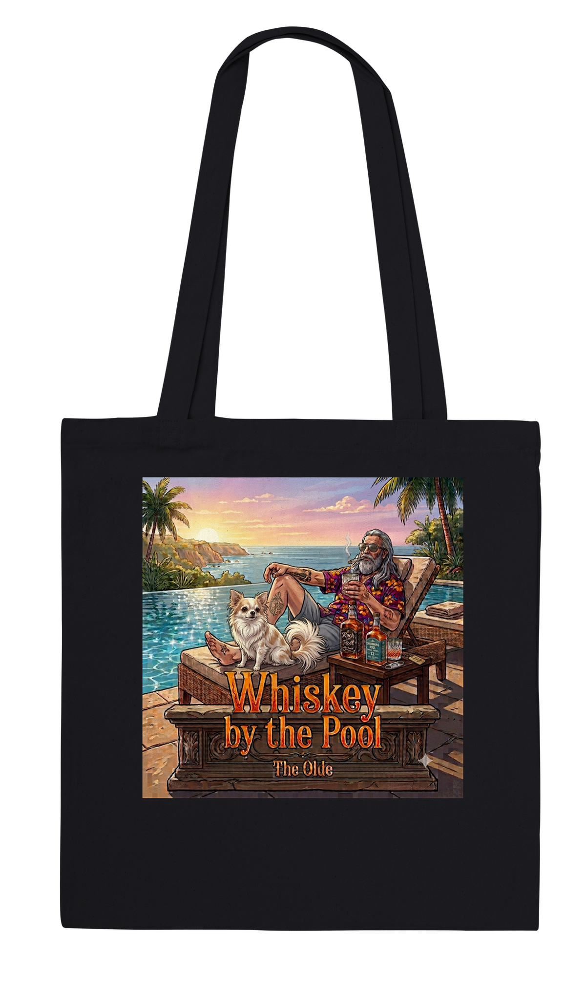 Whiskey By The Pool - Tote bag