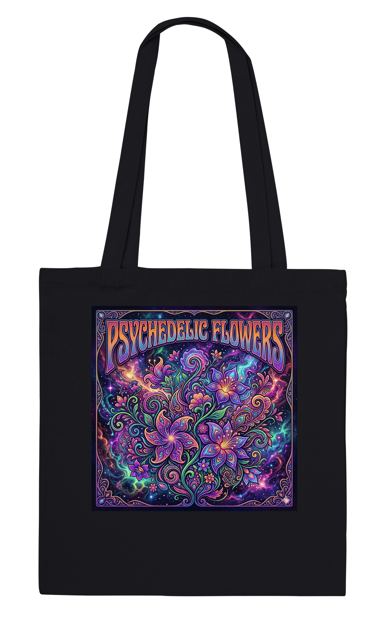 Psychedelic Flowers - Tote bag