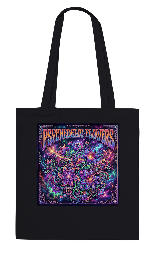 Psychedelic Flowers - Tote bag