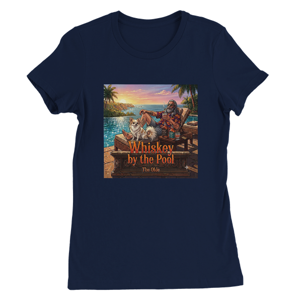 Whiskey By The Pool - Women’s Cut T-Shirt