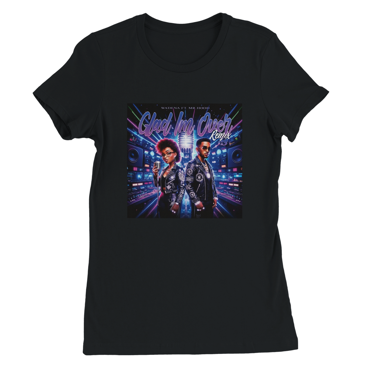 Glad I"m Over You (Remix Pt 3) - Women’s Cut T-Shirt