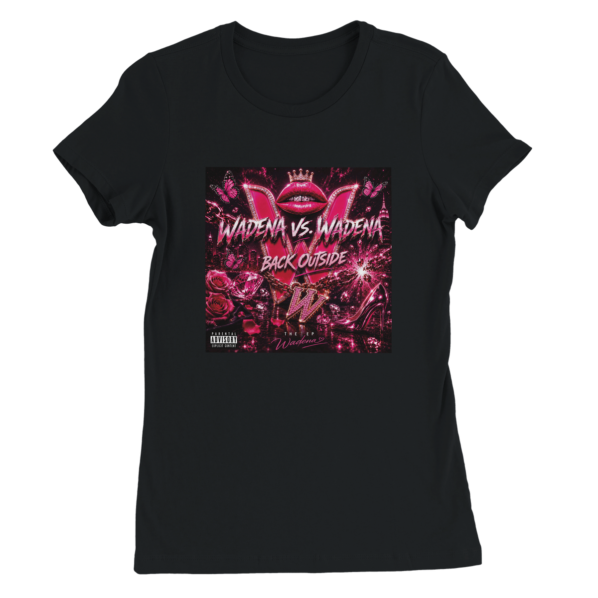 Wadena vs. Wadena: Back Outside - Women’s Cut T-Shirt