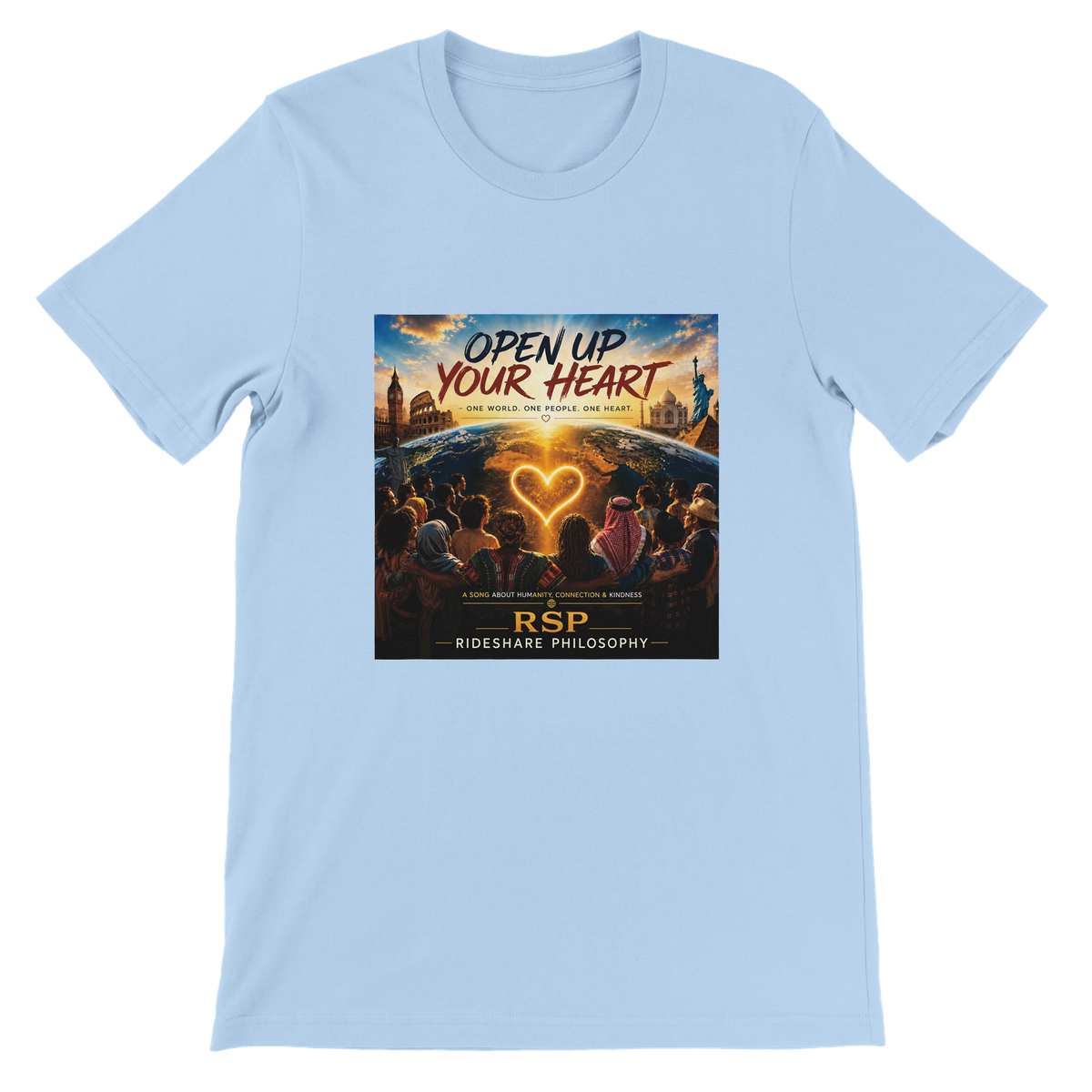 Open Up Your Heart - Unisex T-Shirt