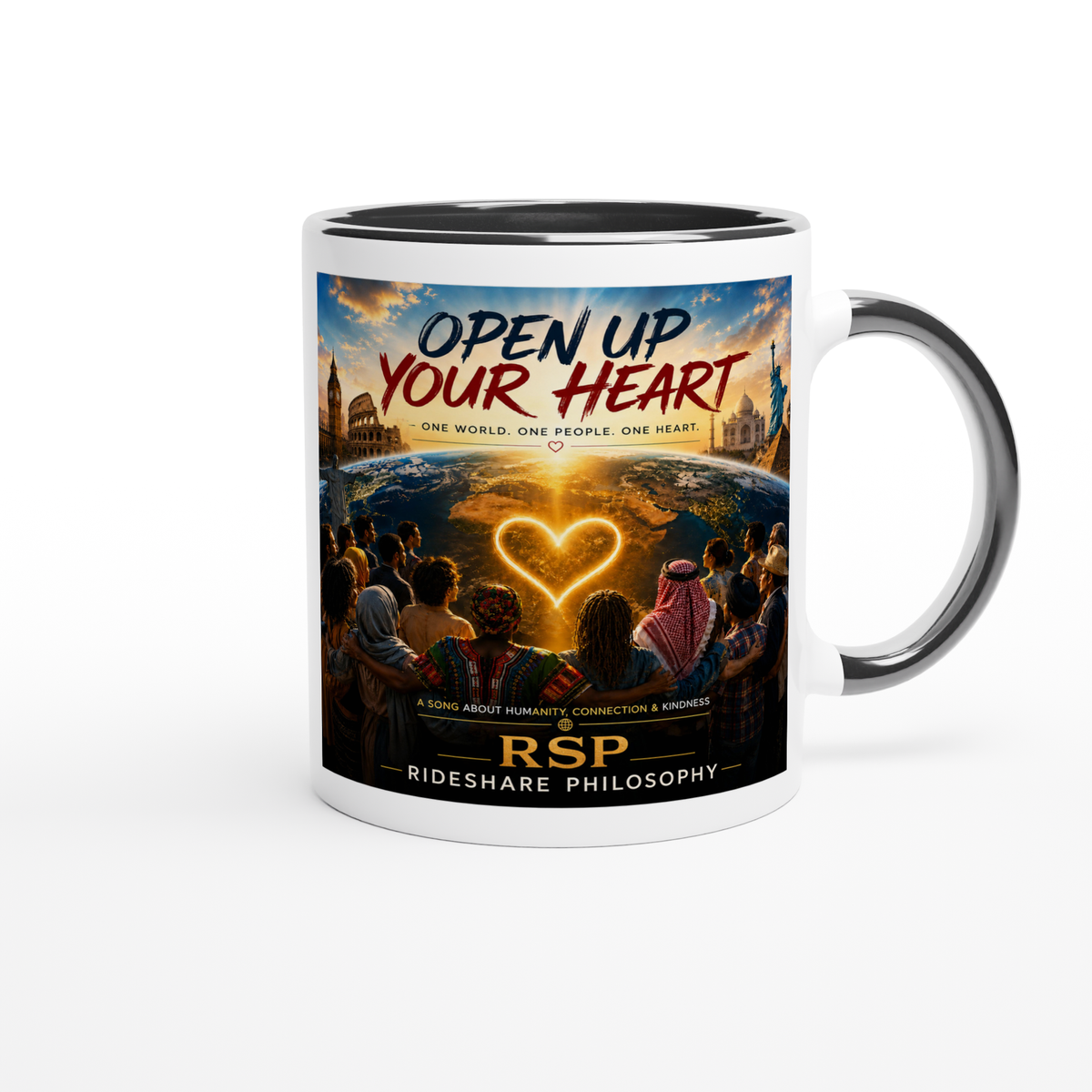 Open Up Your Heart - Ceramic Mug