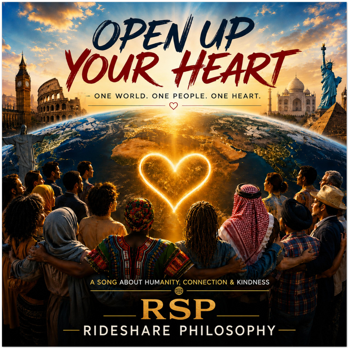 Open Up Your Heart - Fine Art Poster