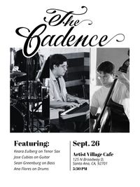 The Cadence: Opening for Third Chapter!