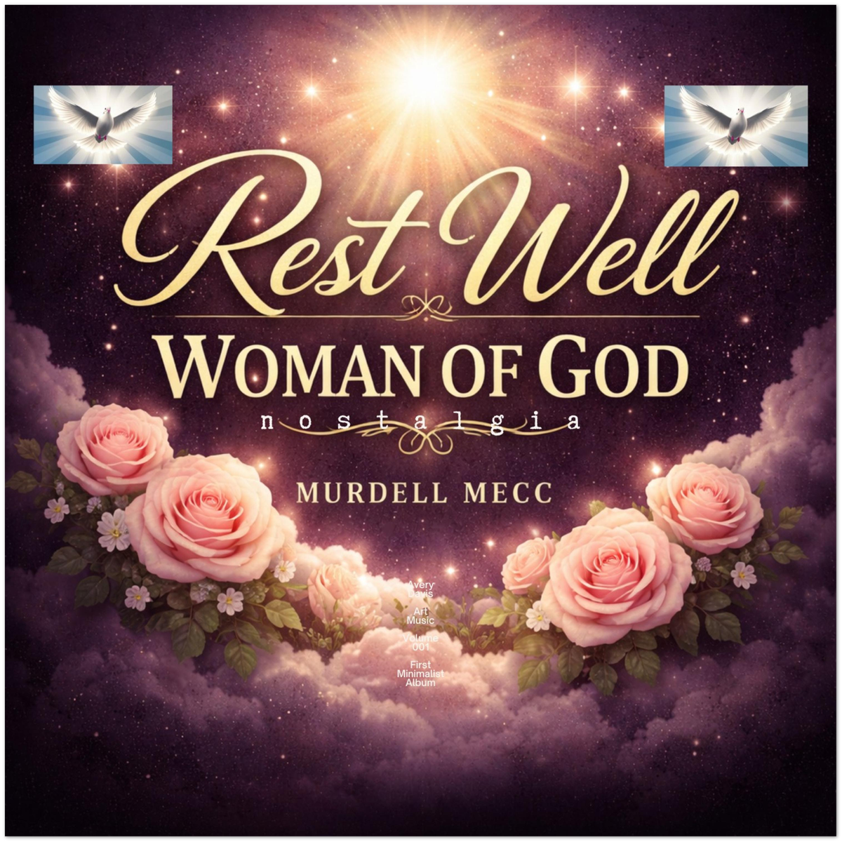 Rest Well Woman Of God - Fine Art Poster