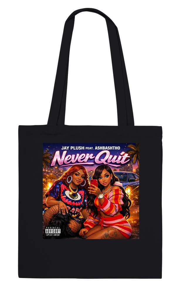 Never Quit (feat. Ashbashtharapper) - Tote bag
