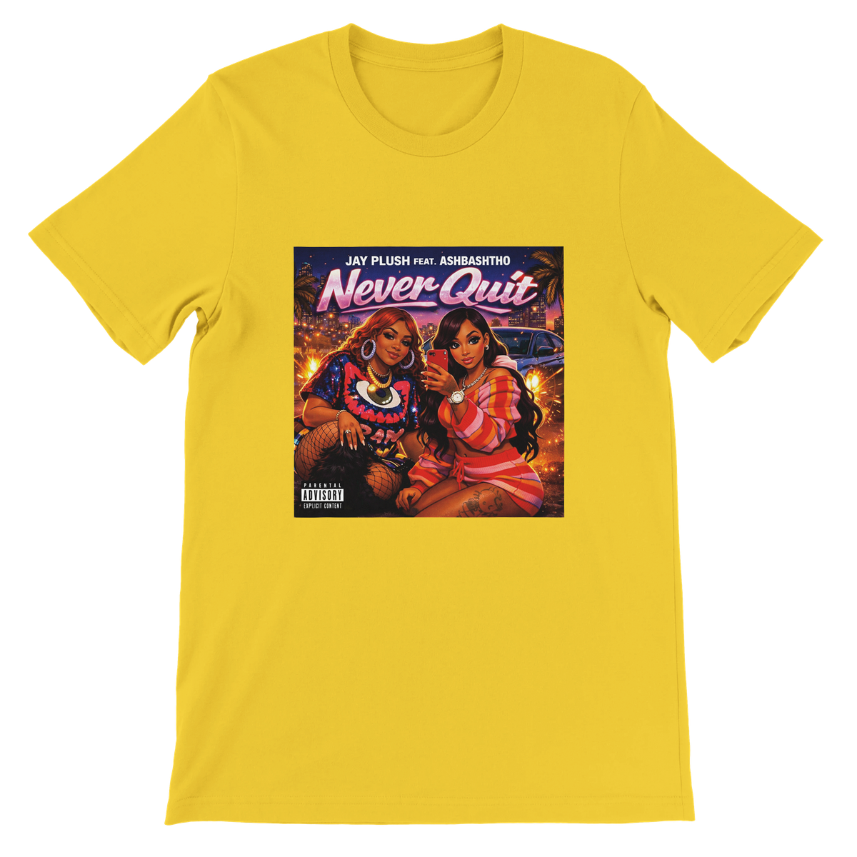 Never Quit (feat. Ashbashtharapper) - Unisex T-Shirt