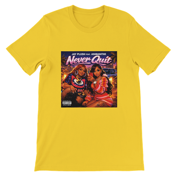 Never Quit (feat. Ashbashtharapper) - Unisex T-Shirt