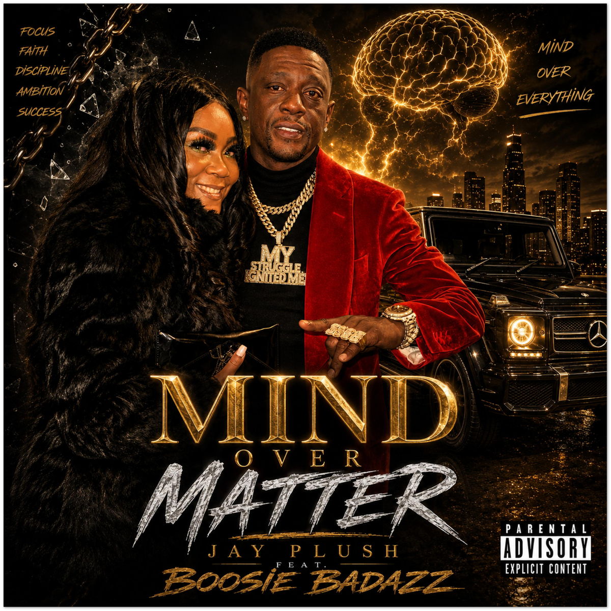 MIND OVER MATTER (feat. BOOSIE BADAZZ) - Fine Art Poster