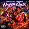 Never Quit (feat. Ashbashtharapper) - Fine Art Poster
