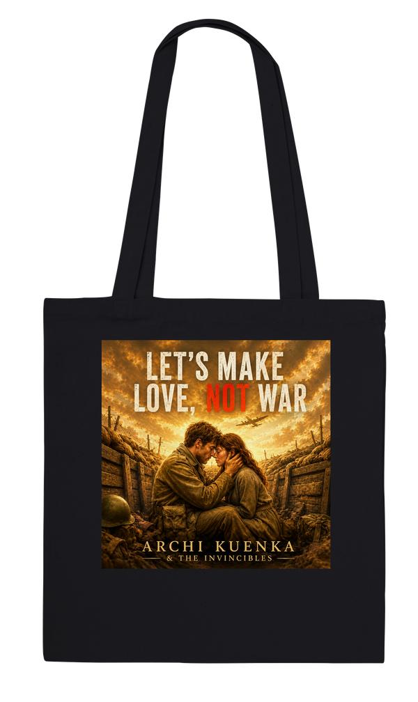 Let's Make Love, Not War - Tote bag