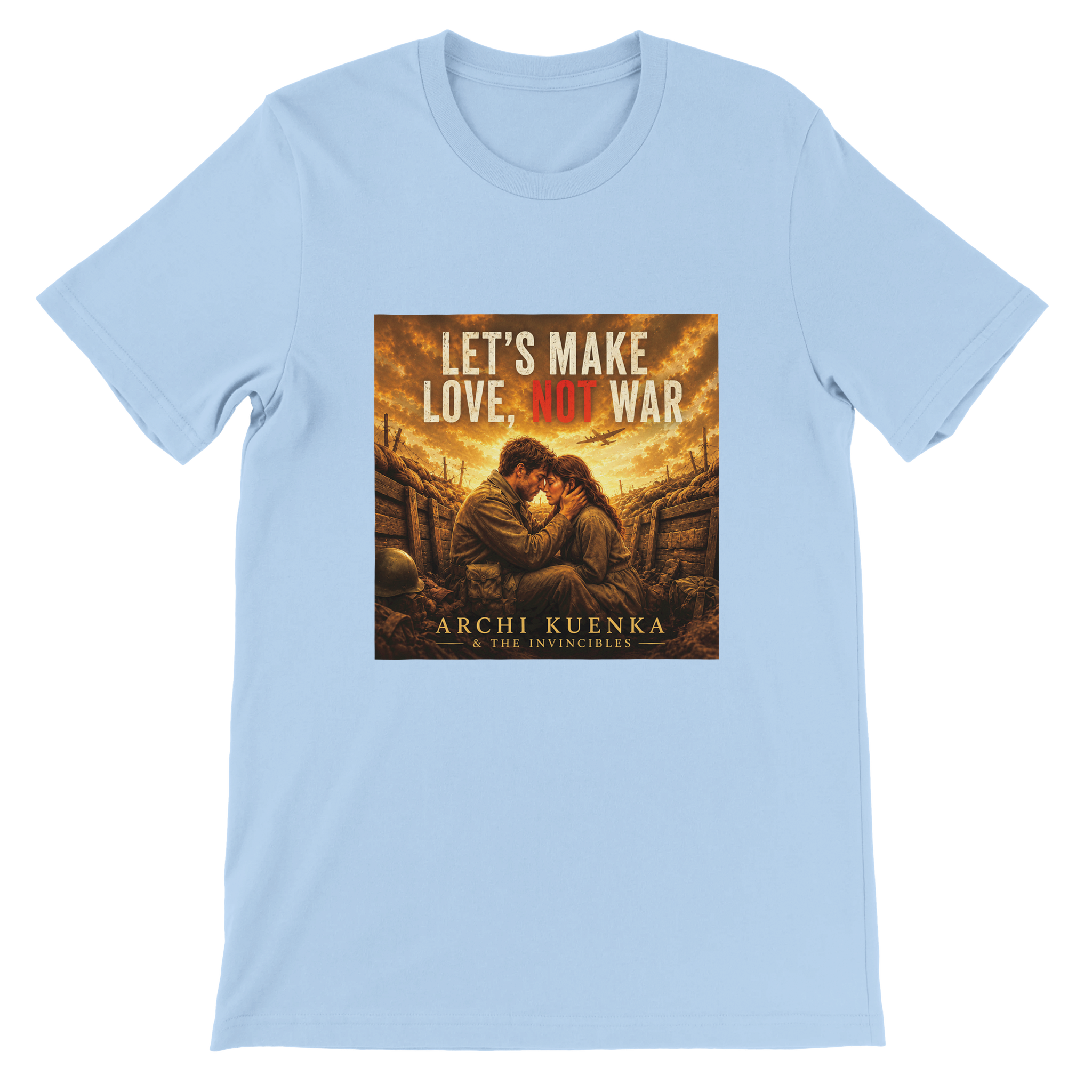 Let&#39;s Make Love, Not War - Unisex T-Shirt