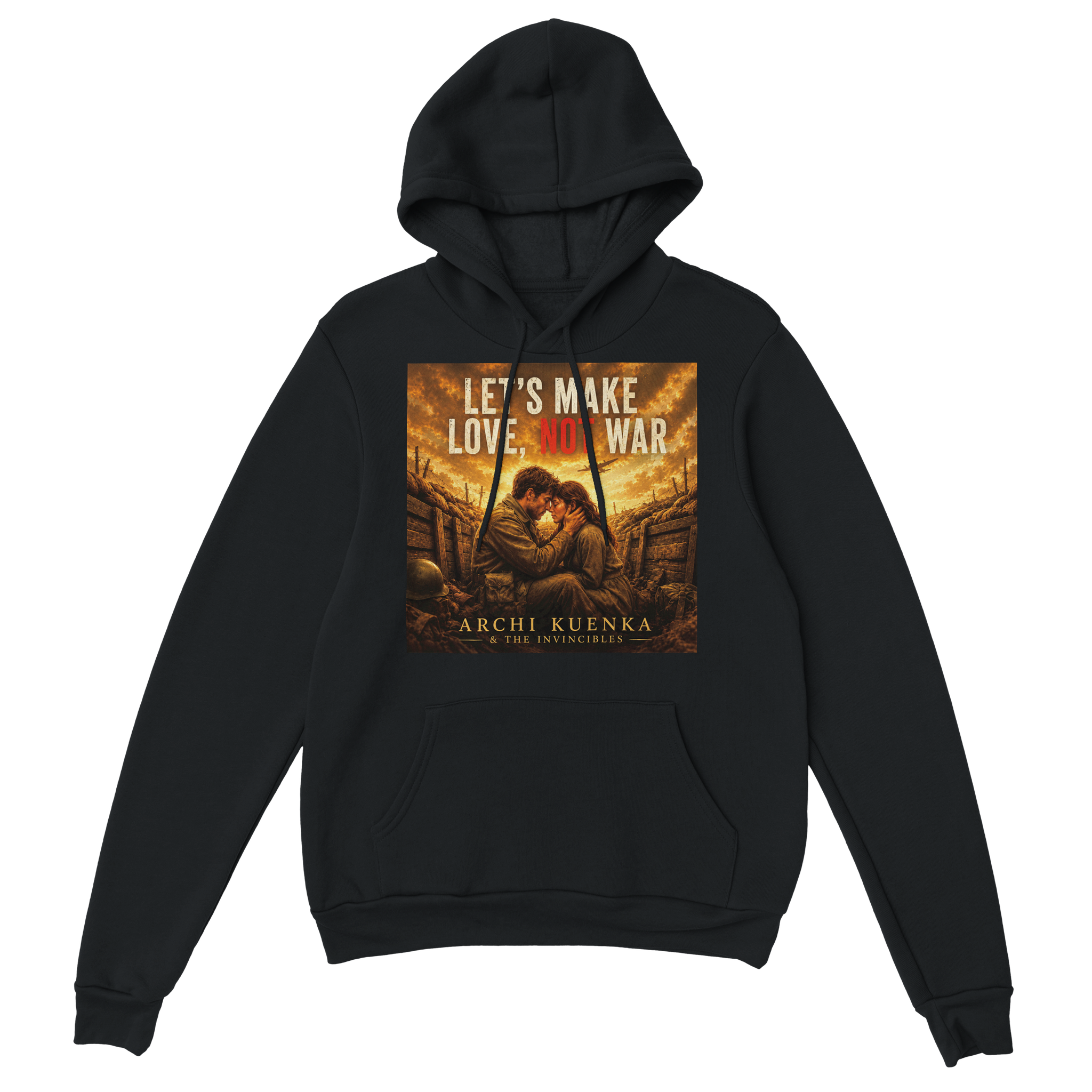 Let&#39;s Make Love, Not War - Classic Unisex Pullover Hoodie