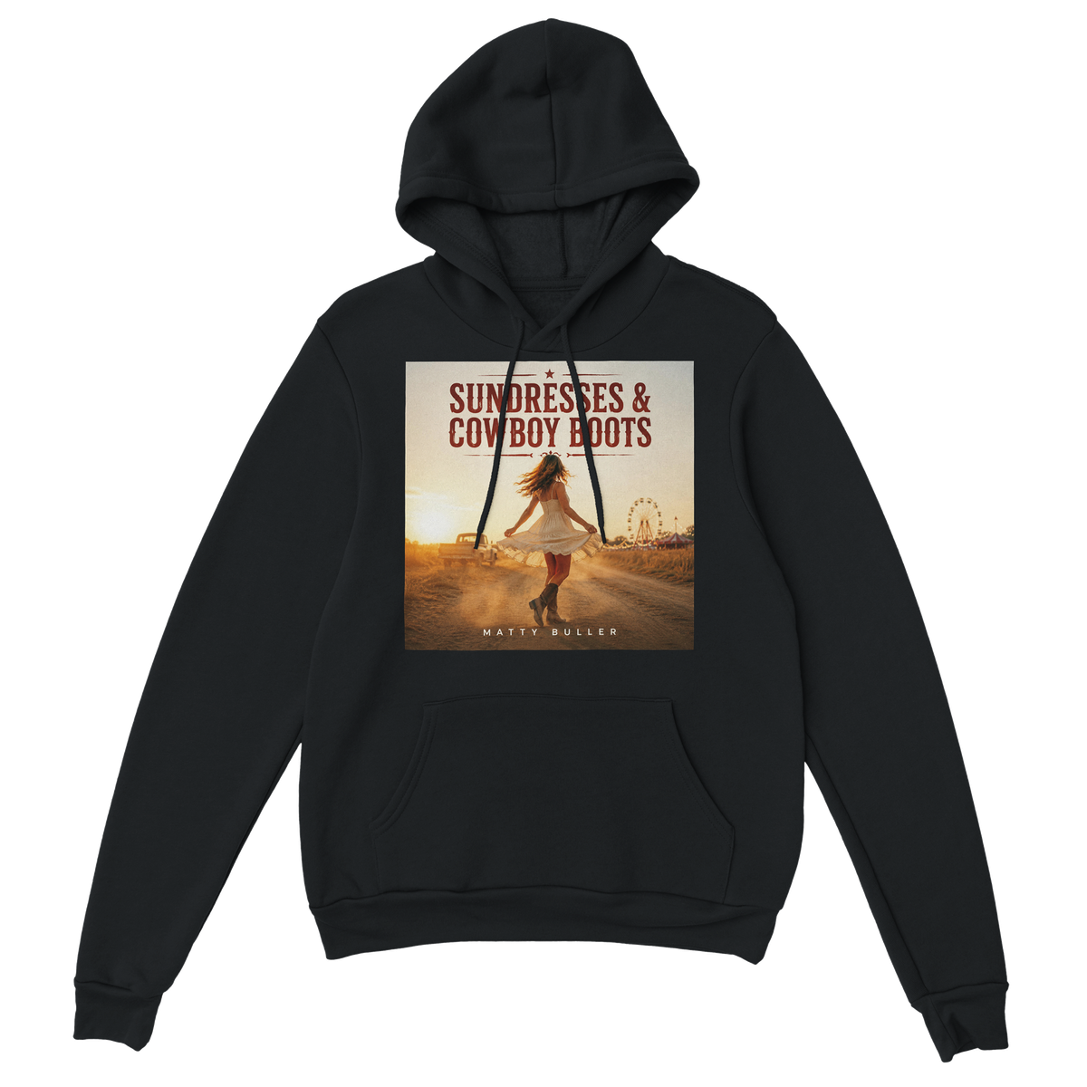 Sundresses & Cowboy Boots - Classic Unisex Pullover Hoodie