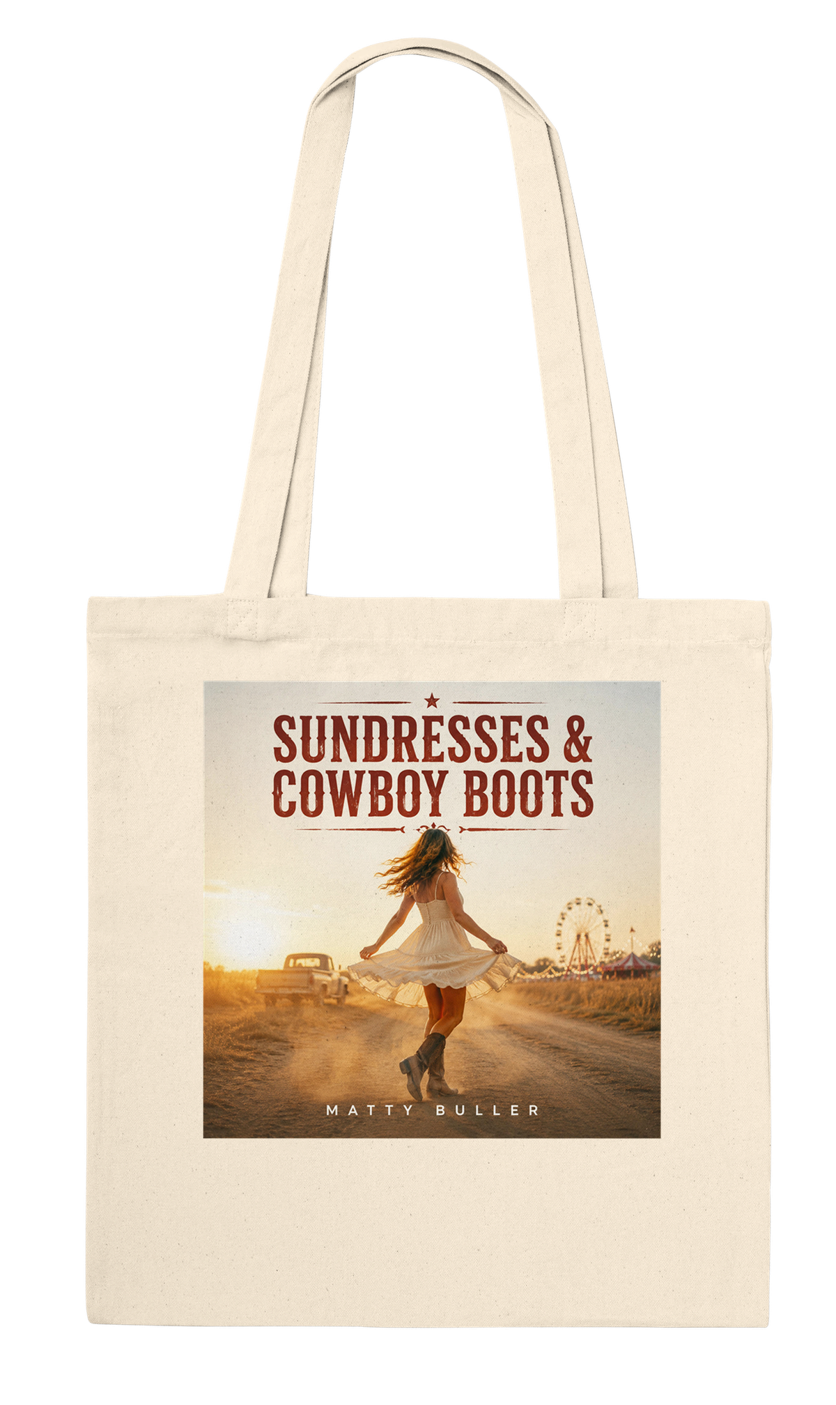 Sundresses & Cowboy Boots - Tote bag