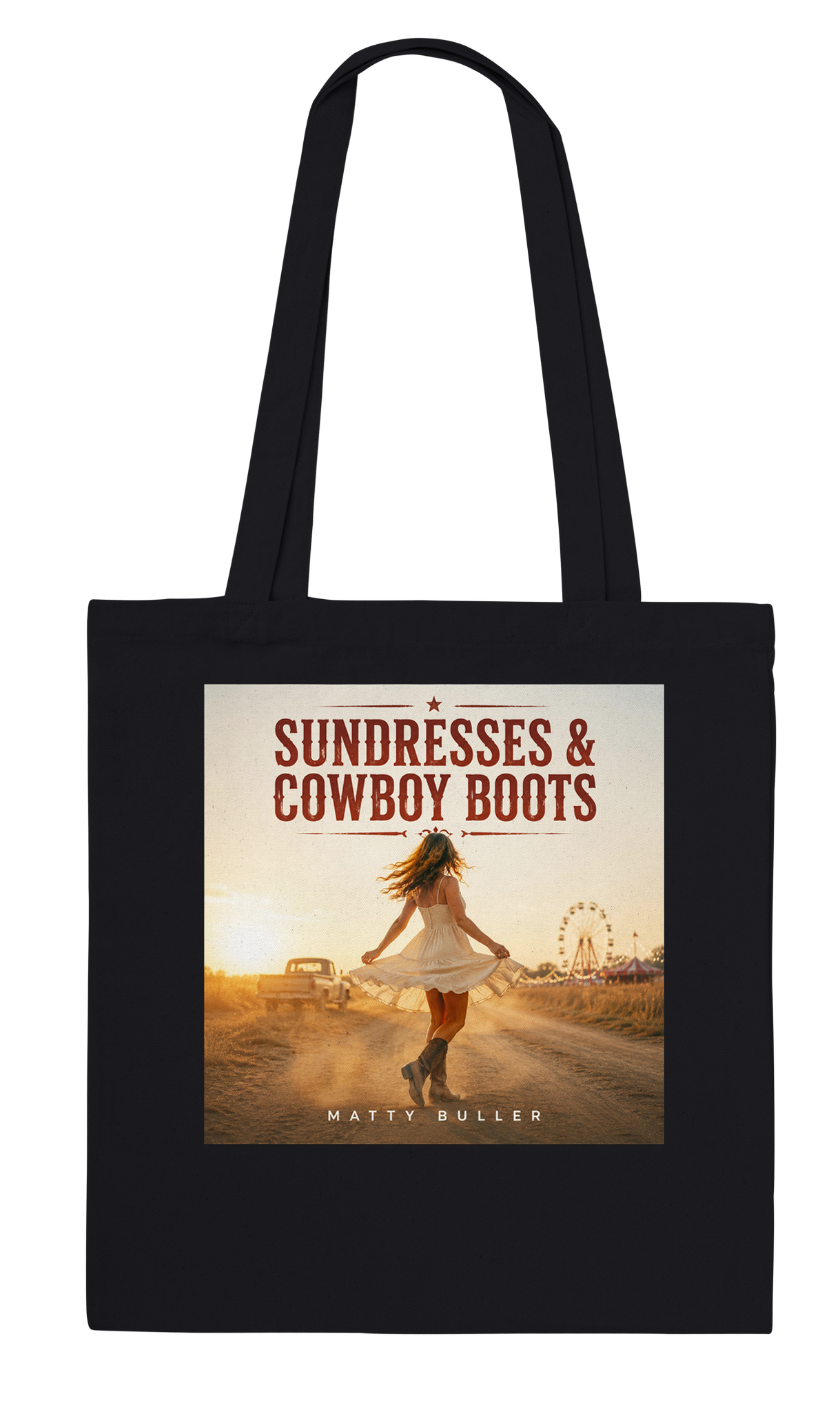 Sundresses &amp; Cowboy Boots - Tote bag