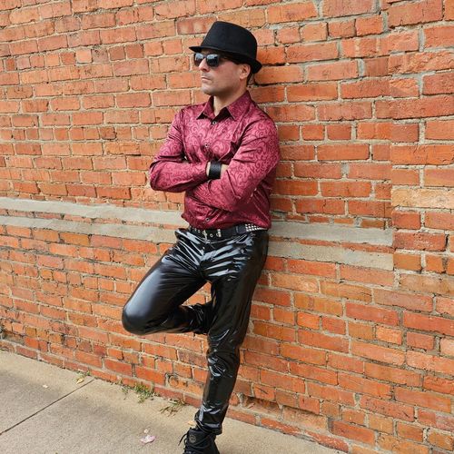 Logan Kimball - Chicago Music Producer - Hip-Hop, Pop, EDM, Rock, Instrumentals - Dark North Productions, Latex Vinyl PVC Pants