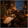 My Three Christmas Wishes - Fine Art Poster